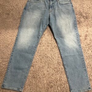 GAP Men's Straight Jeans in Light Blue